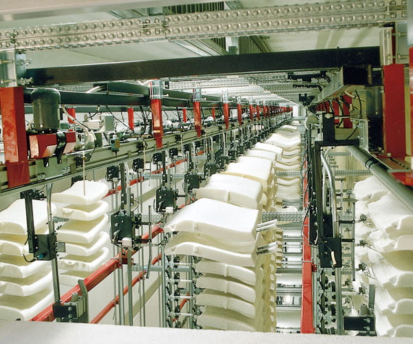 Modern production at Ekornes