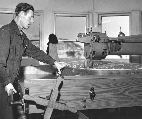 Production of Svane Mattress